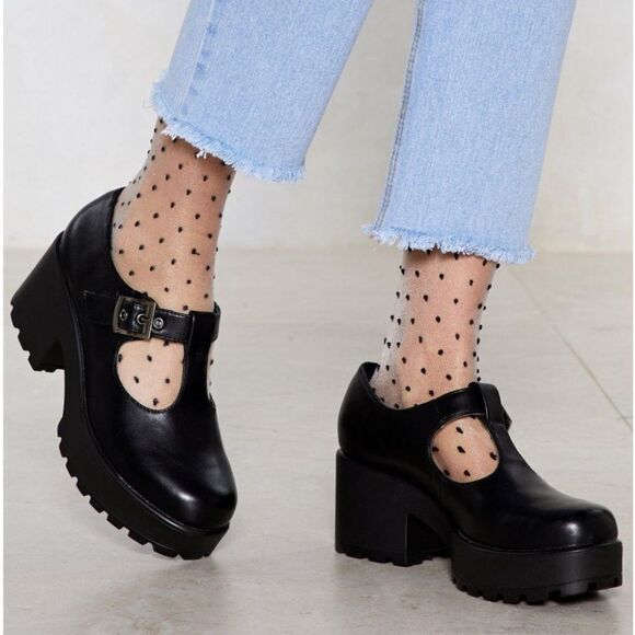 BRAND NEW GBG LOS ANGELES CHUNKY T BAR MARY JANE SHOES - Picture 16 of 16